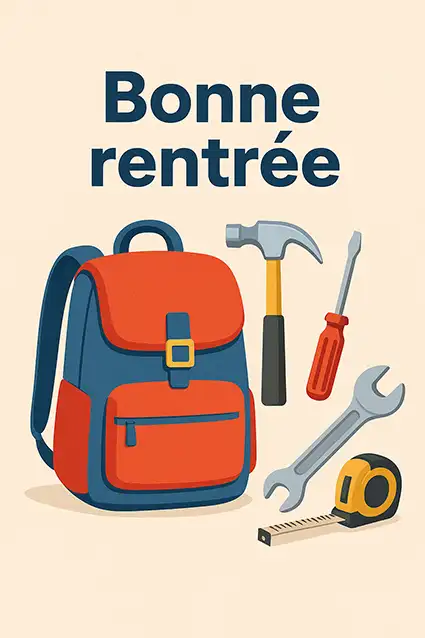 Bonne rentrée à tous les élèves et à leurs parents avec BigMat votre spécialiste des matériaux de construction
