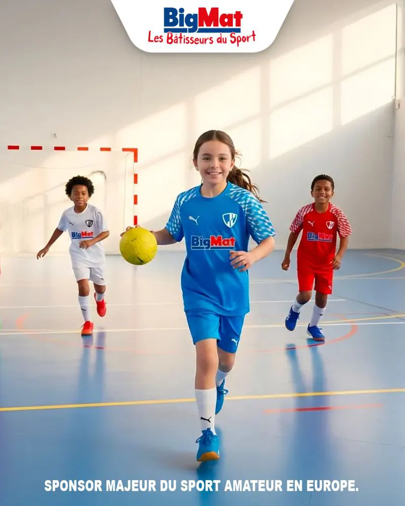 BigMat Camozzi aux côtés des jeunes du Lions Auch Handball Club !